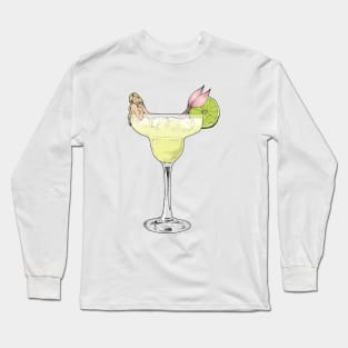 Margarita Mermaid Long Sleeve T-Shirt